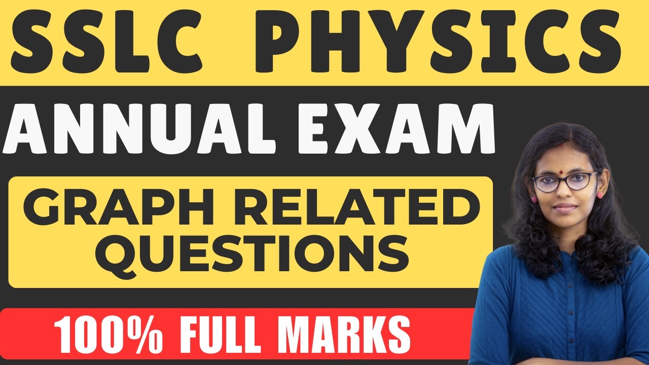 ФИЗИКА SSLC // ВОПРОСЫ, СВЯЗАННЫЕ С ГРАФИКАМИ НА ГОДОВОМ ЭКЗАМЕНЕ