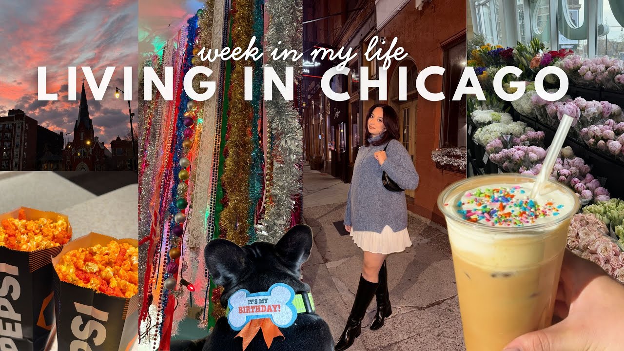 Week living in Chicago: week with NO 9 to 5, solo dates, 5am club, cousin dates, exploring chicago