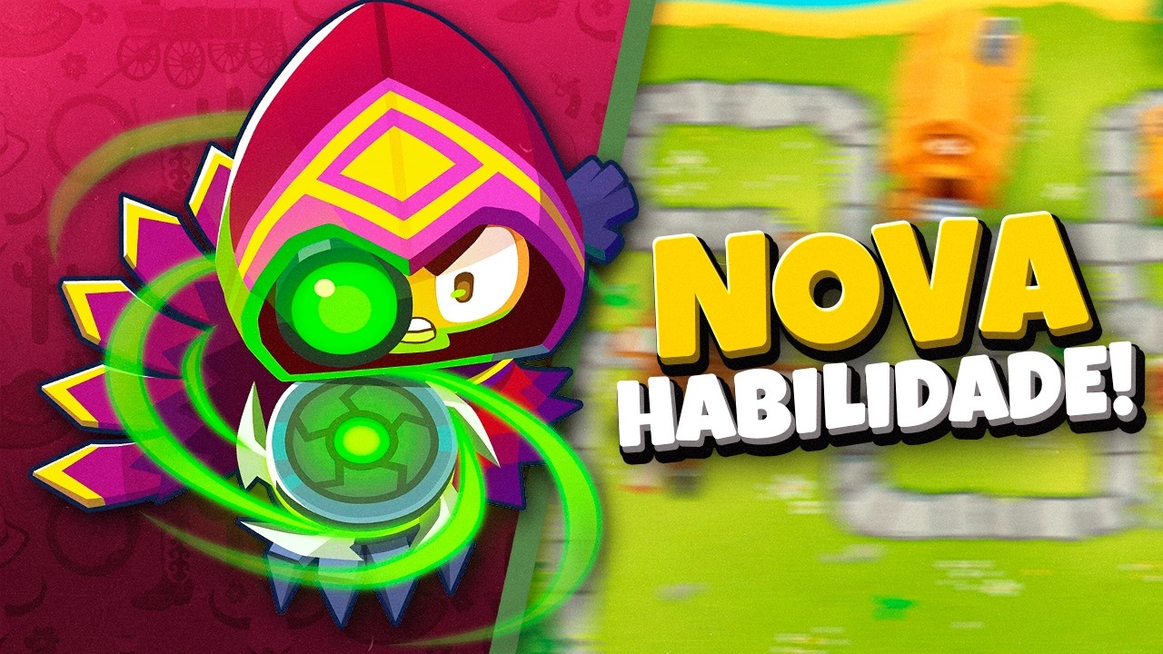 A PARAGON do BUMERANGUE ganhou uma NOVA HABILIDADE! 🪃 | Bloons TD 6