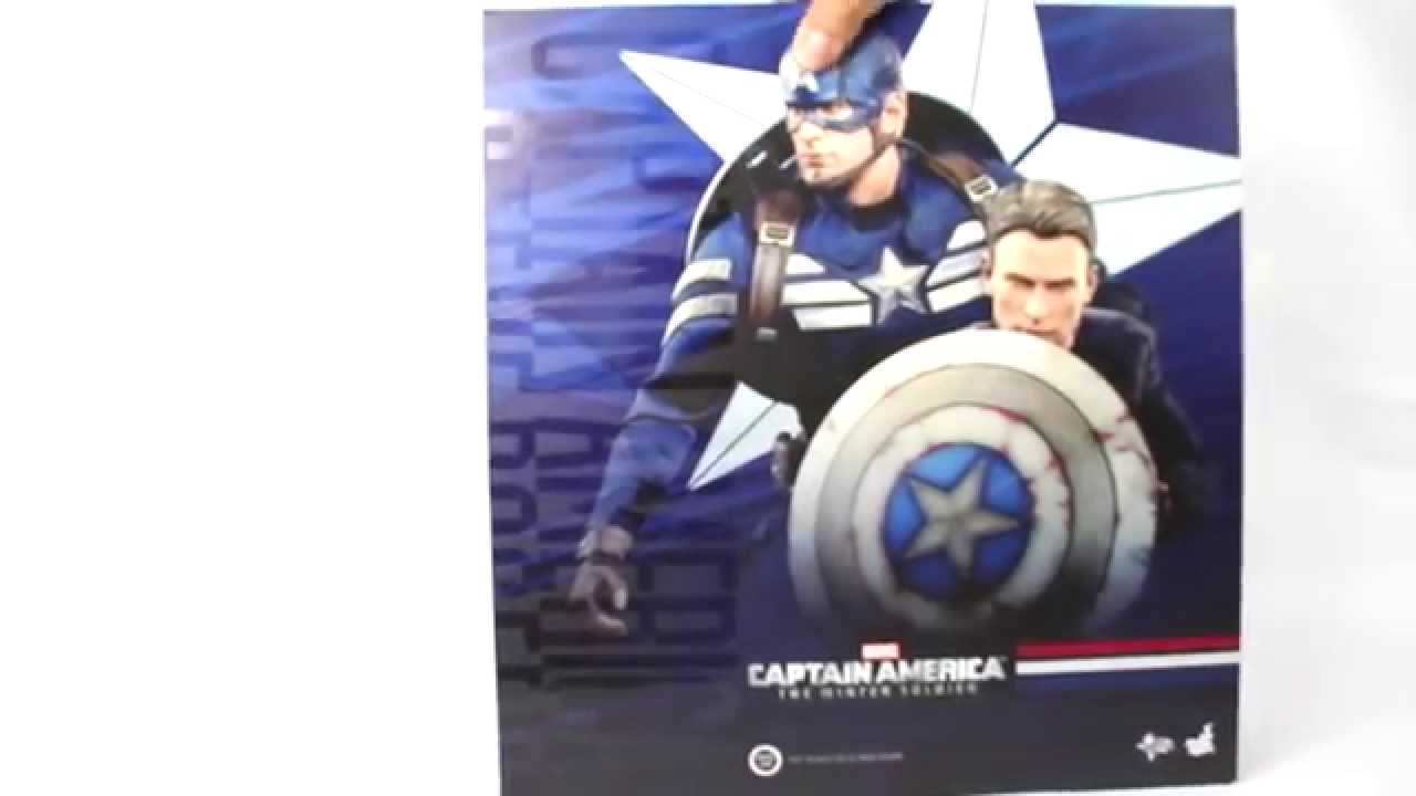 Hot Toys Captain America Winter Soldier: Captain America & Steve Rogers Set