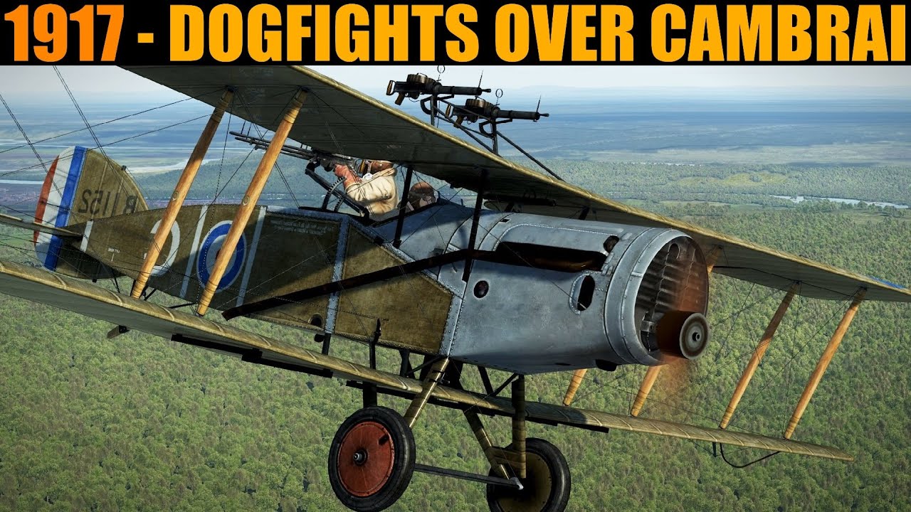 1917 The Battle Of Cambrai: Dogfights Over The Battle | IL-2 Sturmovik Reenactment