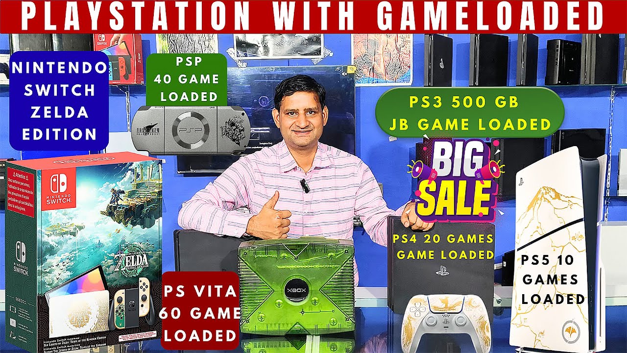 Bought Cheapest PS4 in 2025 I Secondhand Playstation Market Lajpat Rai Nintendow Switch PS3 Ps Vita