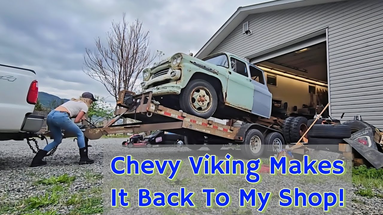 Проект Chevy Viking добрался от Rust Bros до моей мастерской!