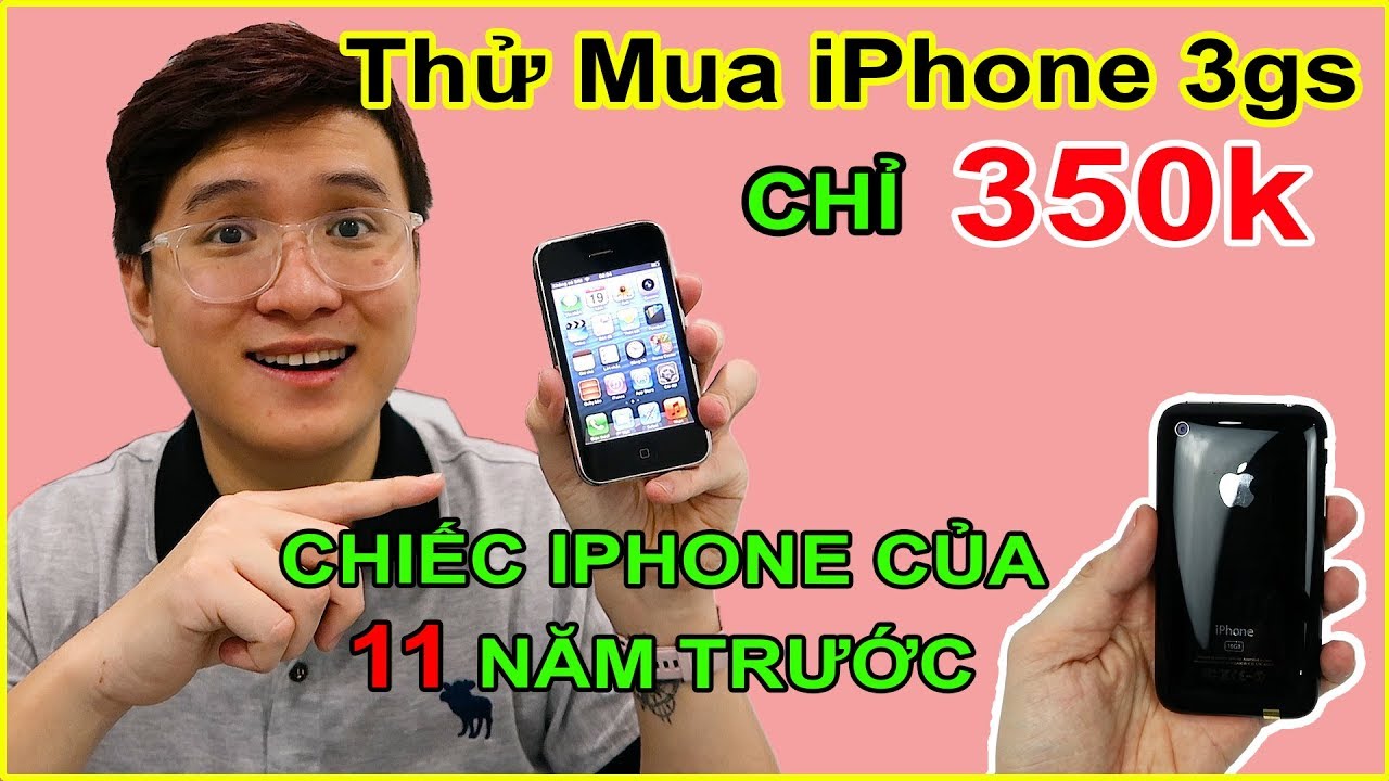 Thử mua Apple iPhone 3gs giá 350k trên LAZADA, SHOPEE. Ở 2020 mua làm gì nữa?? | MUA HÀNG ONLINE