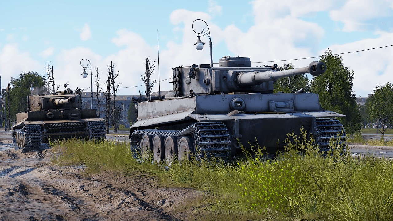 War Thunder: Ground RB Gameplay - Tiger H1 Showcase (No Commentary)