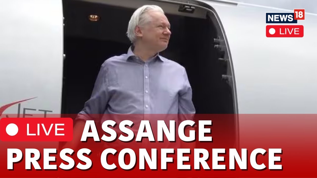Julian Assange LIVE | WikiLeaks Founder Pleads Guilty In Espionage Case, Released | News | N18G
