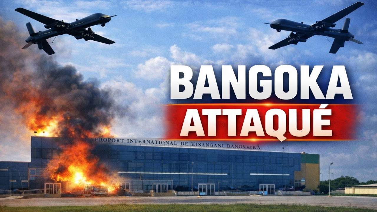 Est de la RDC : l’aéroport de Bangboka visé par une attaque aérienne spectaculaire