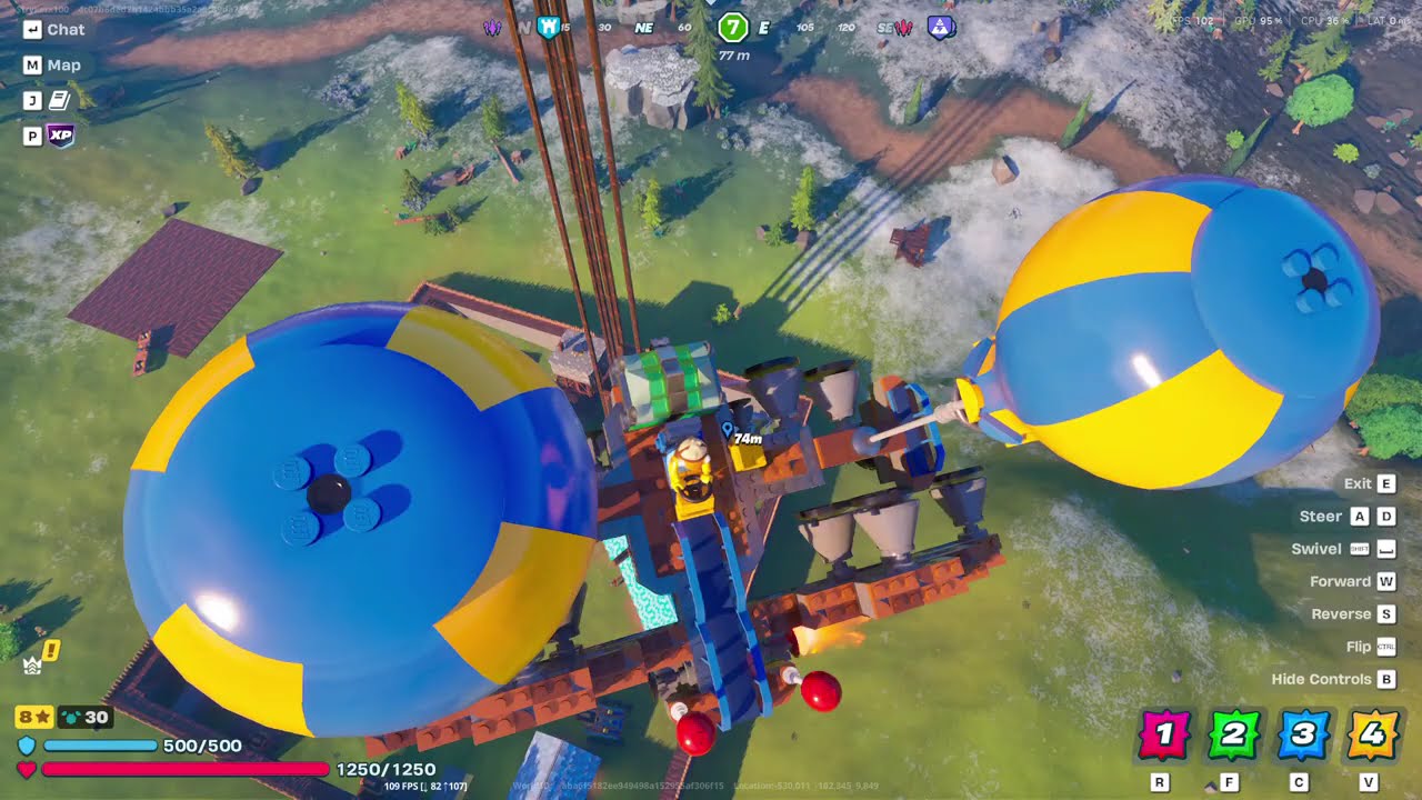 Lego Fortnite Base Tour