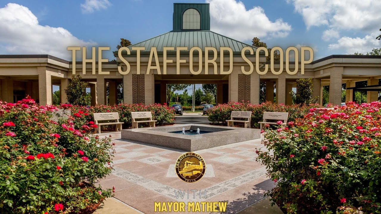 The Stafford Scoop W Mayor Ken Mathew