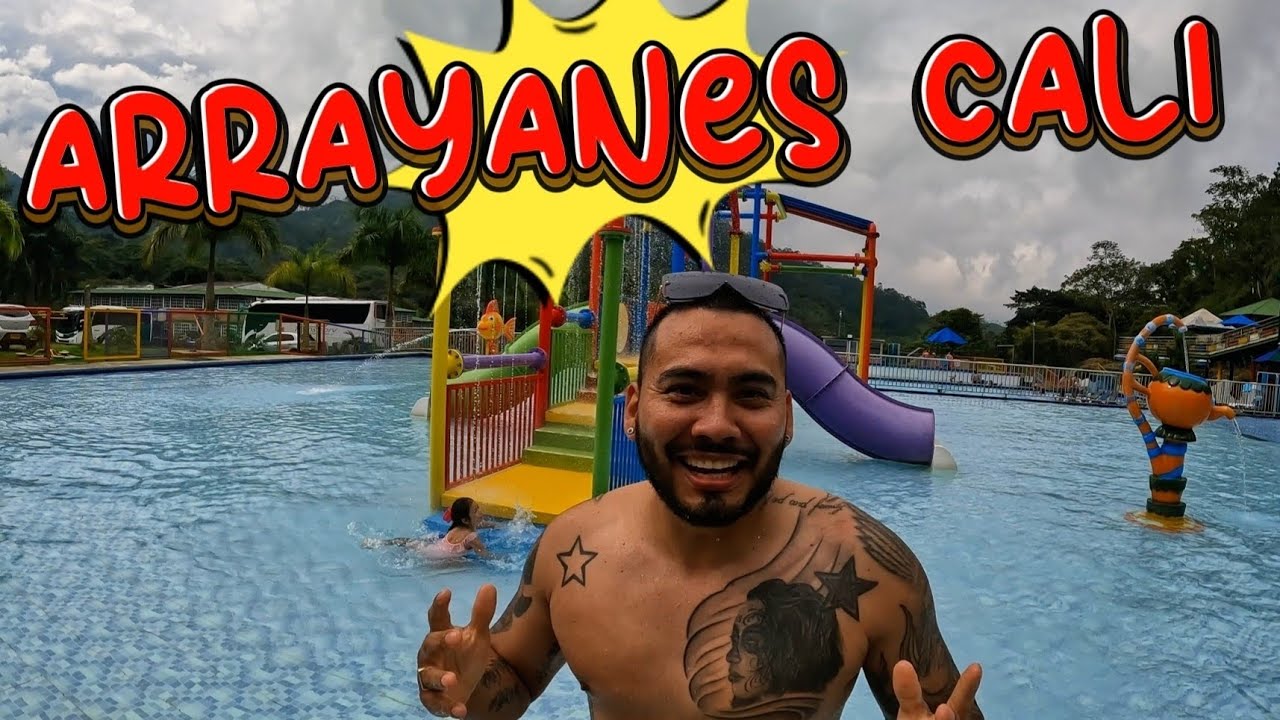hoy visitamos el parque acuático ARRAYANES en CALI