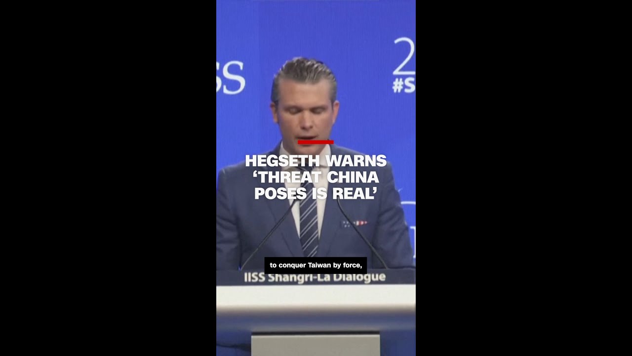 Hegseth warns &lsquo;threat China poses is real&rsquo;