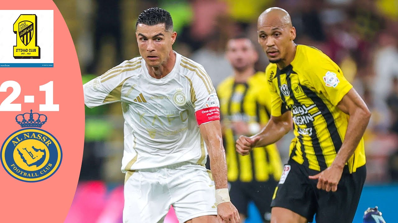 [HIGHLIGHT] AI Ittihad 2-1 AI Nassr |  see what Ronaldo play in this match | 2024/25