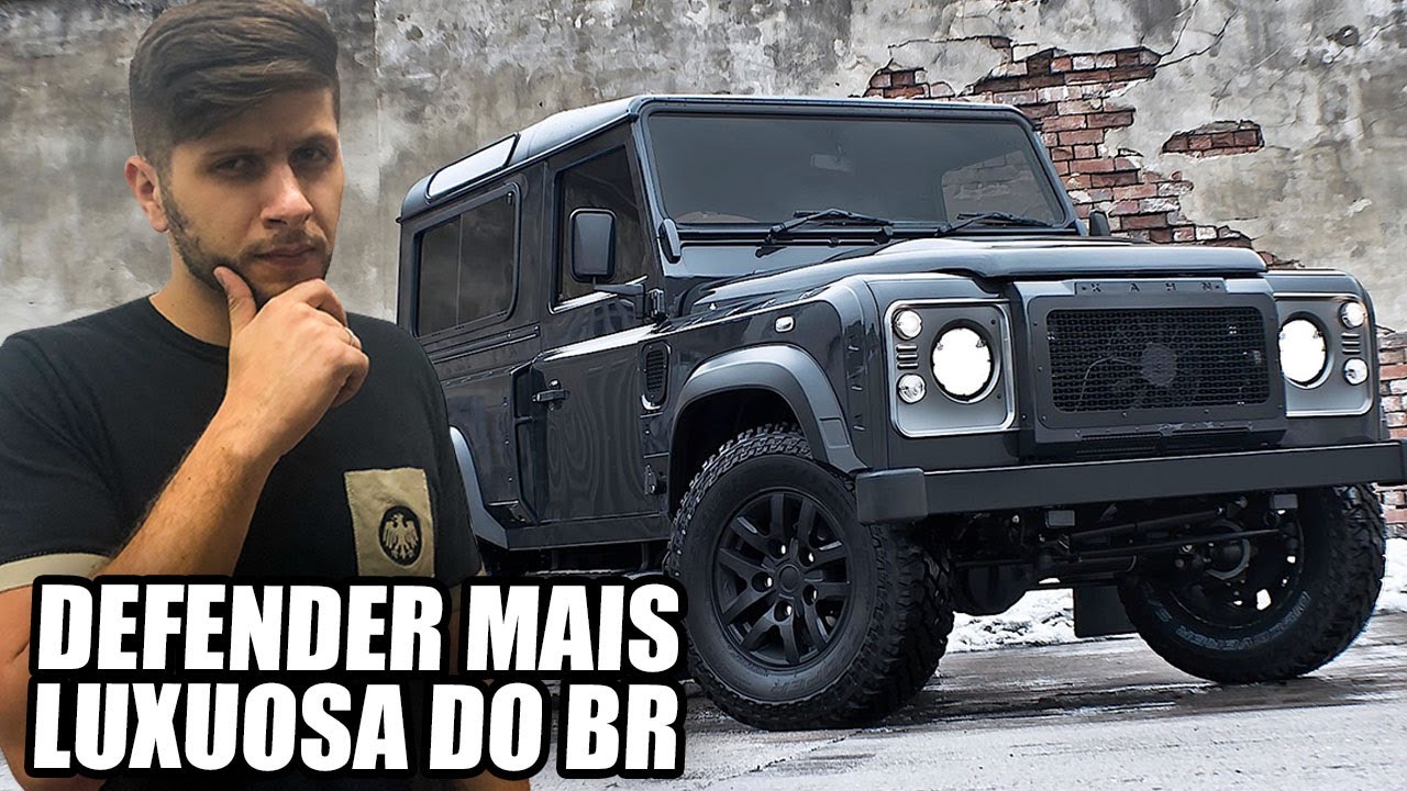 LAND ROVER DEFENDER mais T-R-E-T-A do BRASIL!!🔥😱 Customização do interior feita do ZERO!! Pt.1