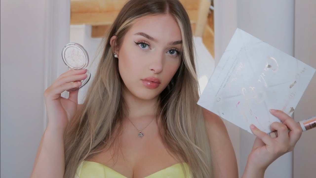 ASMR Komplettes Drogerie MAKEUP zum Einschlafen.. 😴🤍