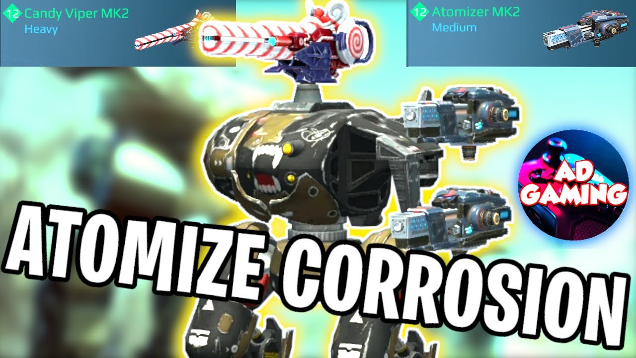[WR] 💥 ATOMIZER VIPER CERBERUS - Mk2 Max Gameplay | War Robots