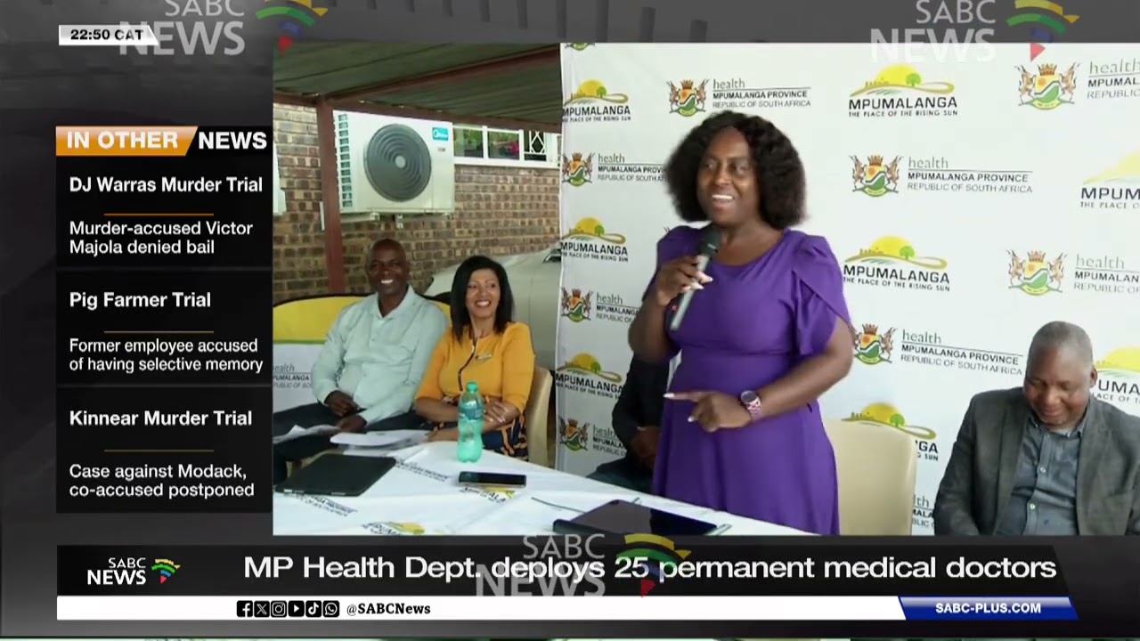 MP Health Dept. deploys 25 permanent medical doctors