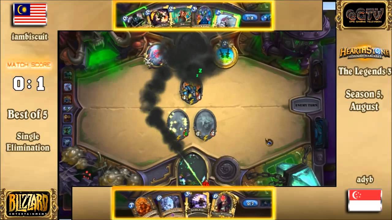The Legends 3 by HearthstoneSEA - iambiscuit(MY) vs adyb(SG)