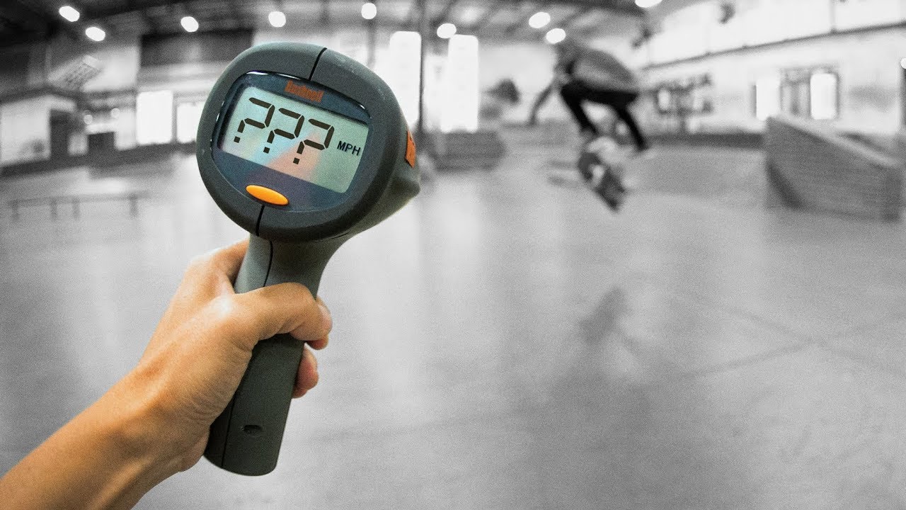 How Fast Can David Gonzalez Backside Flip?!