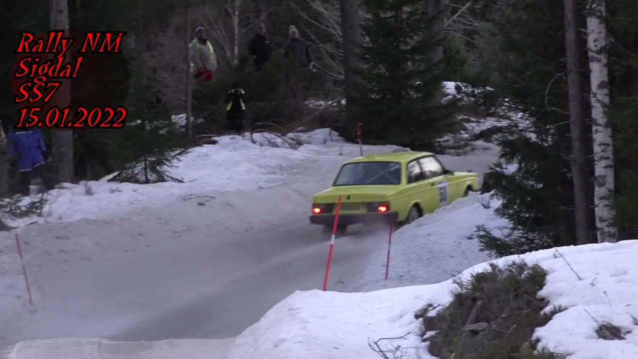 Sigdalsrally SS7 15.01.2022