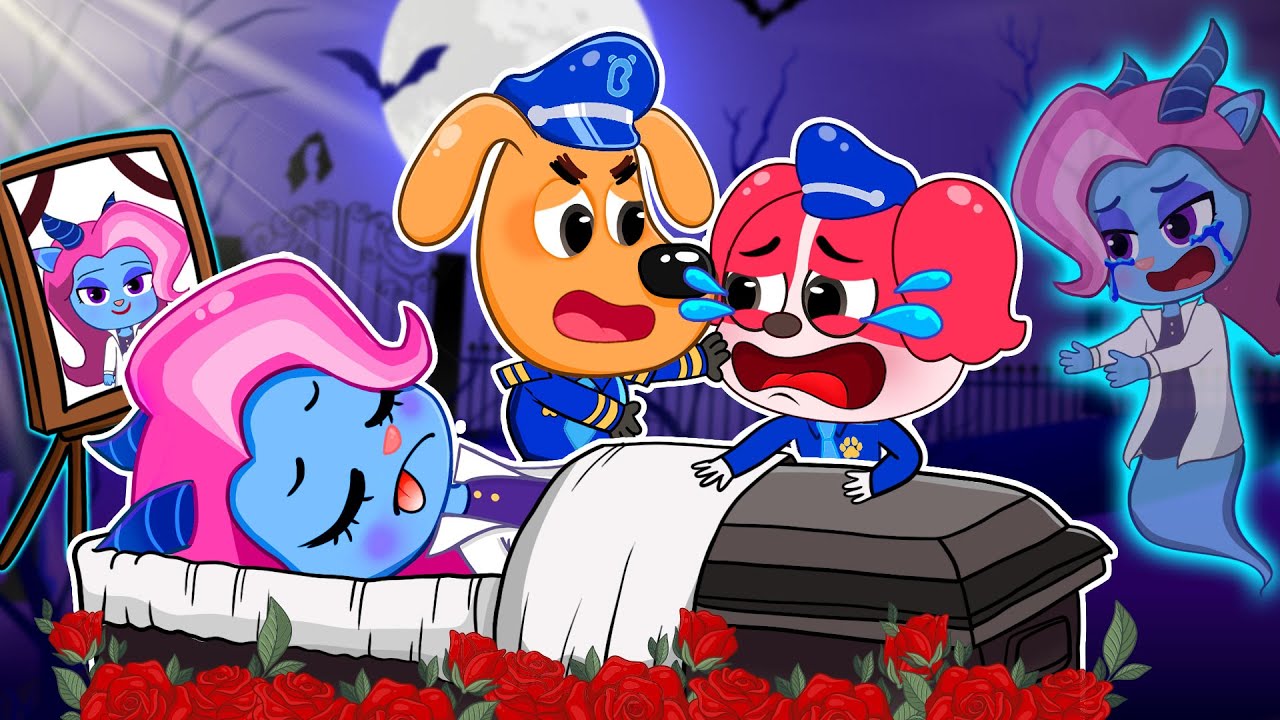 R.I.P Dr.Antel!? SHERIFF LABRADOR & PAPILLON Is so SAD | VERY SAD STORY⚡Labrador Cartoon Story