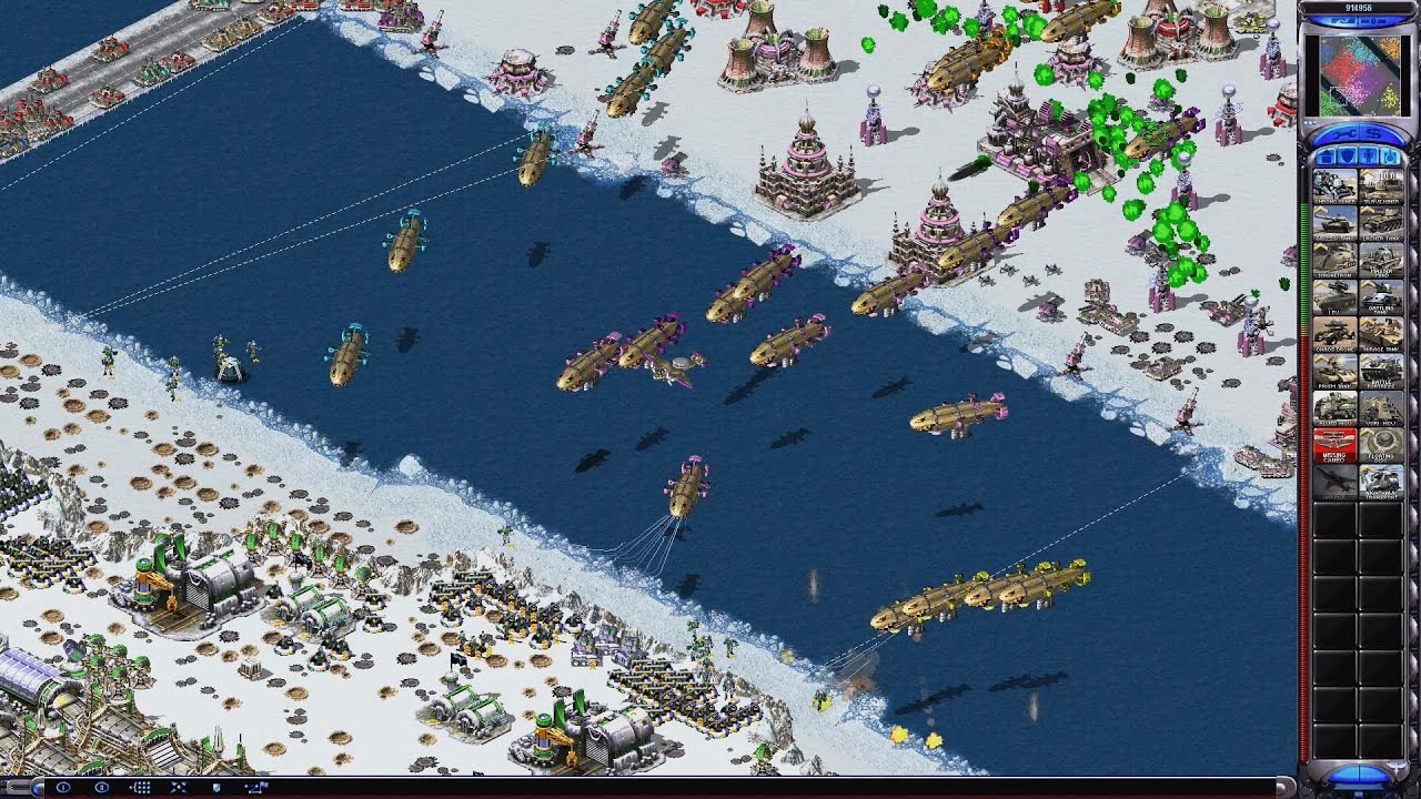 EP.910 : Red Alert 2 : RISRISING-265 Map | Great Britain 1-7 Libya | Hard AI Extreme AI