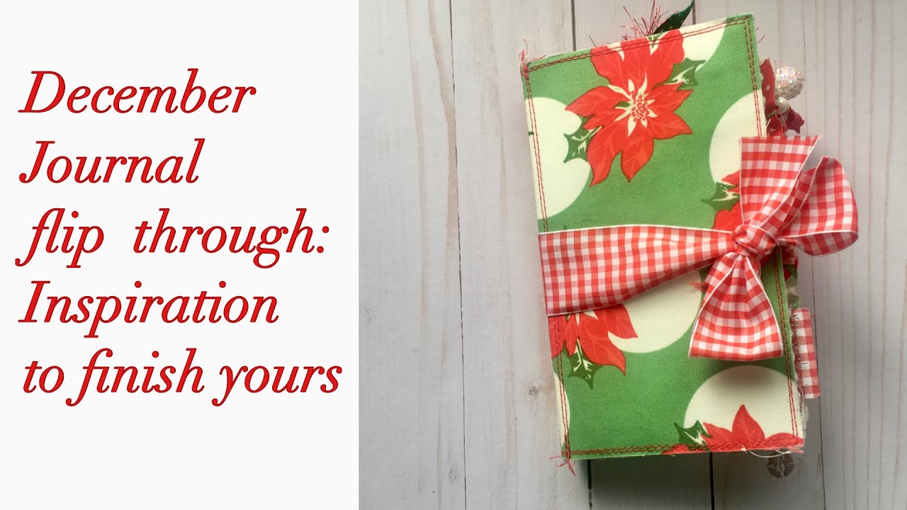 December journal flip through