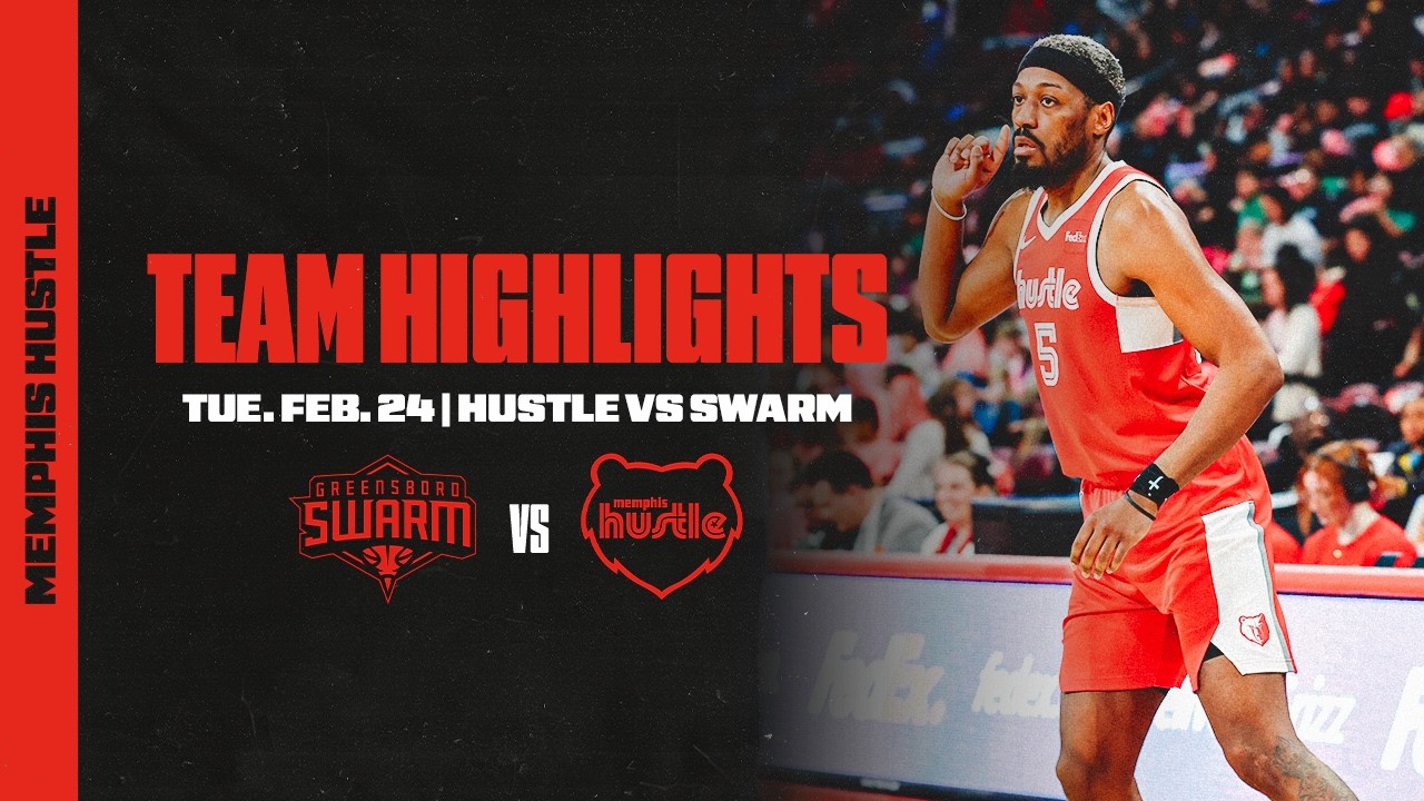 Memphis Hustle Highlights vs. Greensboro Swarm