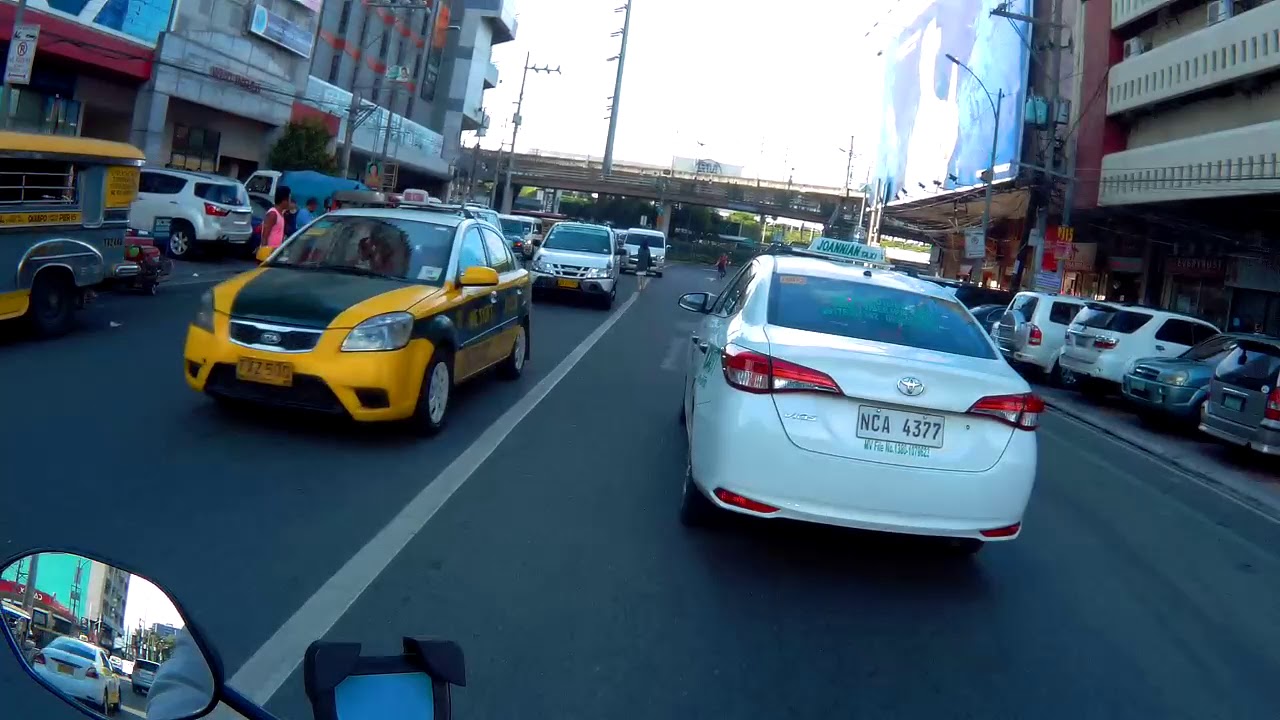Random Scooter Ride- SM North EDSA Parking
