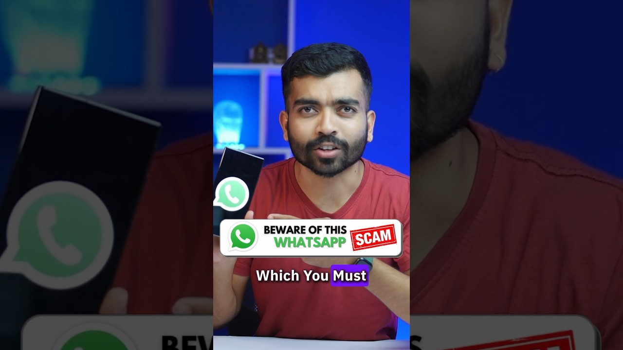 Save Yourself from this WhatsApp SCAM😱⚠️ #shorts