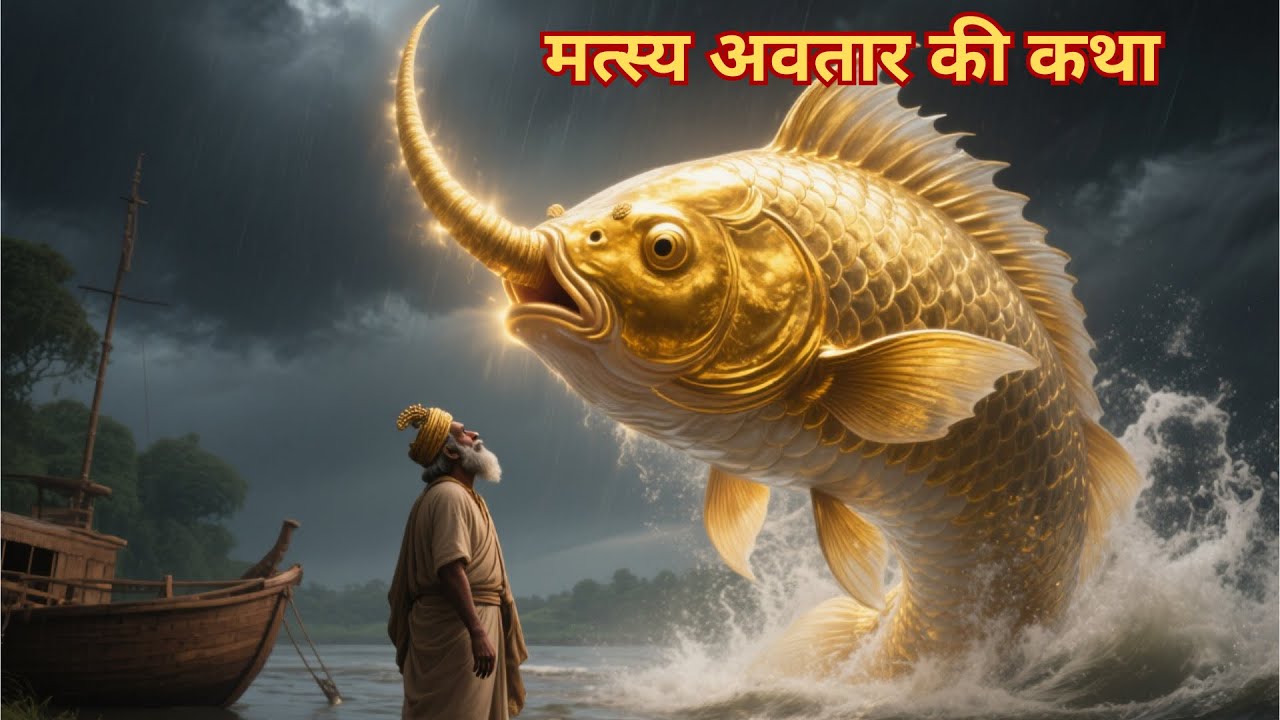 मत्स्य अवतार की कथा |Story of Matsya Avatar