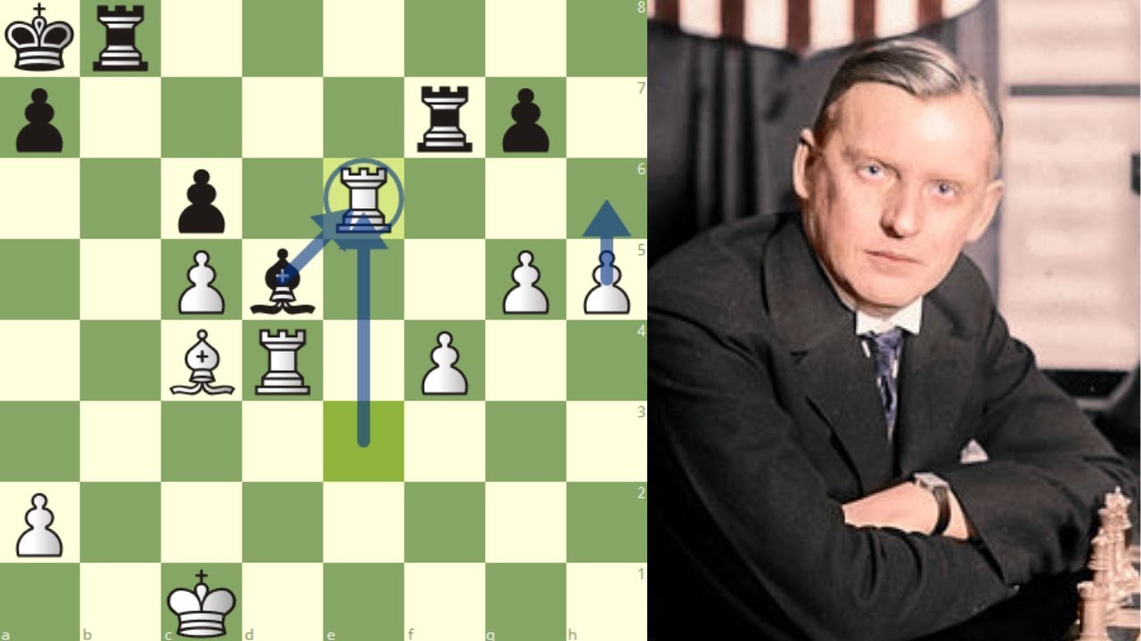 CLASE MAESTRA SOBRE INICIATIVA: Alekhine vs Flohr (Nottingham, 1936)