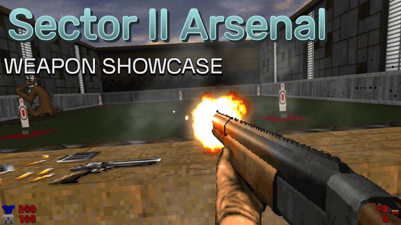Doom mod weapon showcase: Sector 2 Arsenal (initial release)