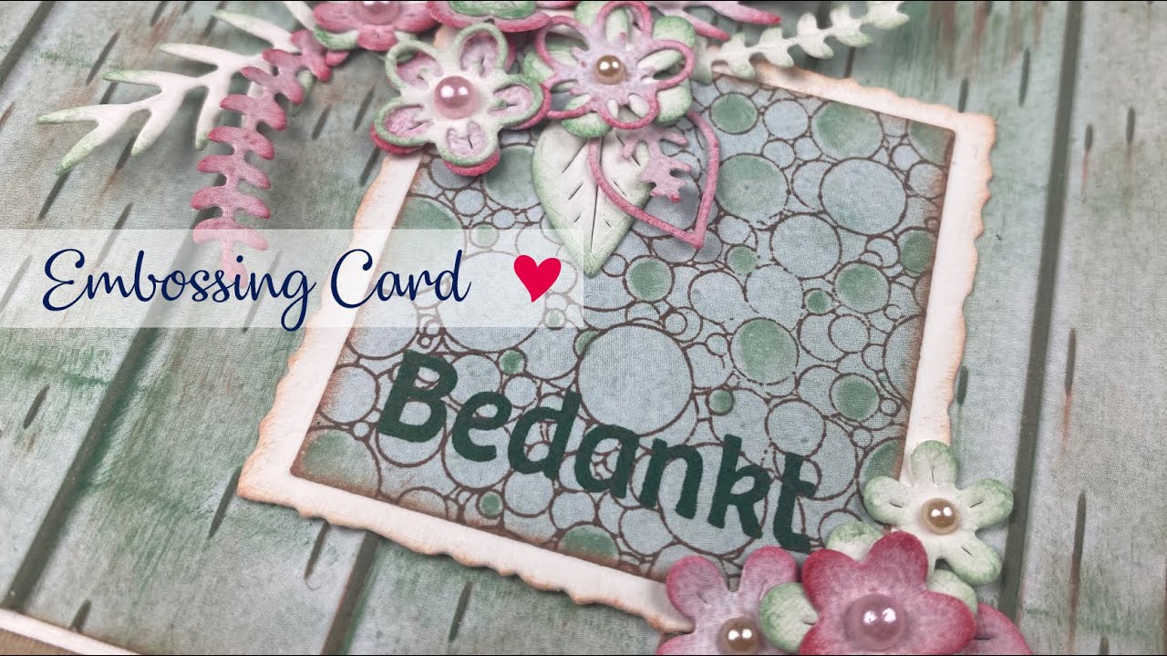 Vintage Embossing Card | Nellie Snellen