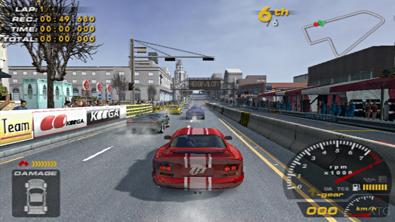 DT Racer - All Cars List PS2 Gameplay HD (PCSX2)