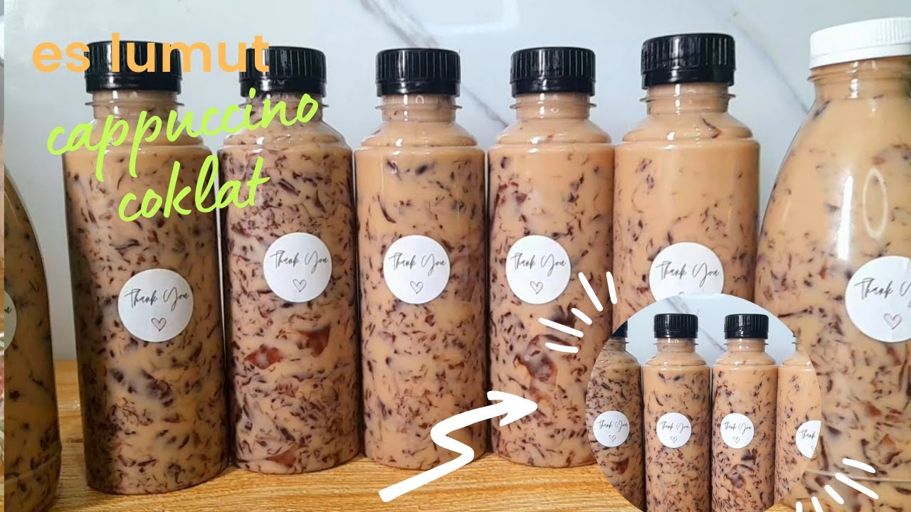 ES LUMUT CAPPUCCINO COKLAT | TERNYATA ENAK BANGET | PAKAI KOPI GOOD DAY