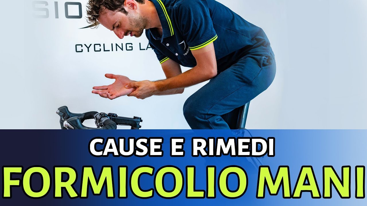FORMICOLIO ALLE MANI IN BICI: Cause e Rimedi