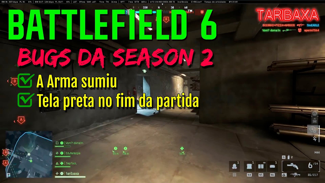 BF6 - Bugs da season 2