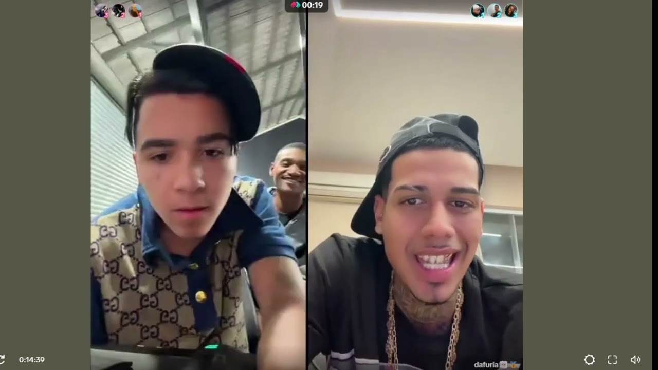 PECINHA E BORGES NA BATALHA DA LIVE DA PLATAFORMA VIZINHA