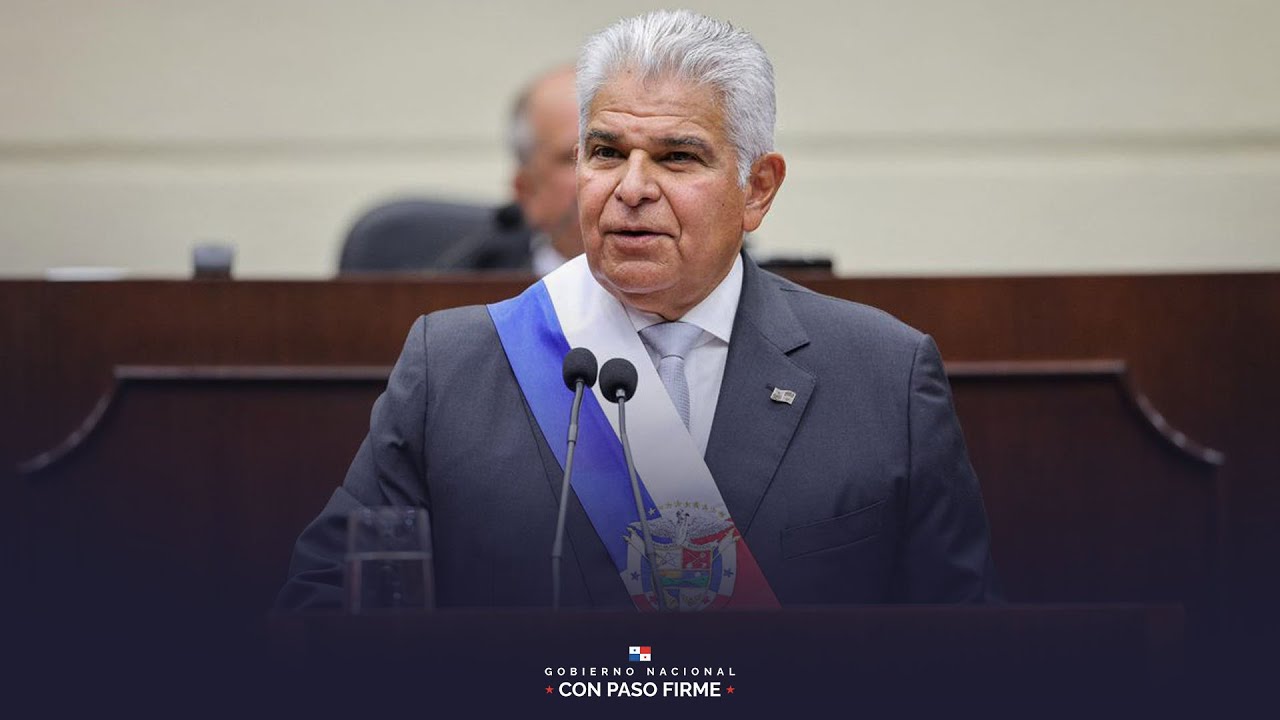 Informe a la Nación del excelentísimo señor José Raúl Mulino, presidente de la República de Panamá