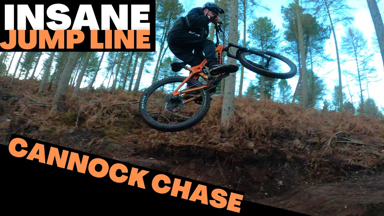 This Jump Line Is AMAZING! | Cannock Chase