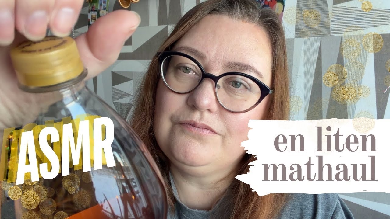 ASMR på svenska: En kort haul efter mataffären 😋