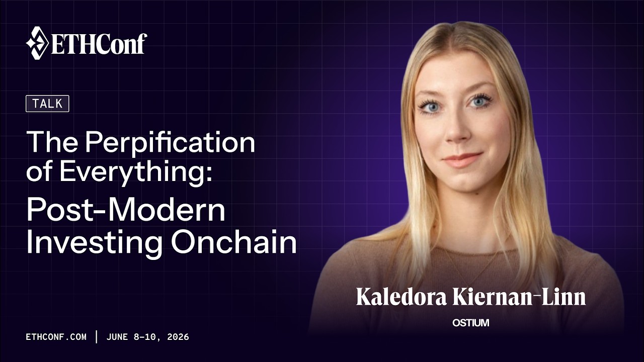 Перпефикация всего | Каледора Кирнан Линн (Ostium) на ETHConf