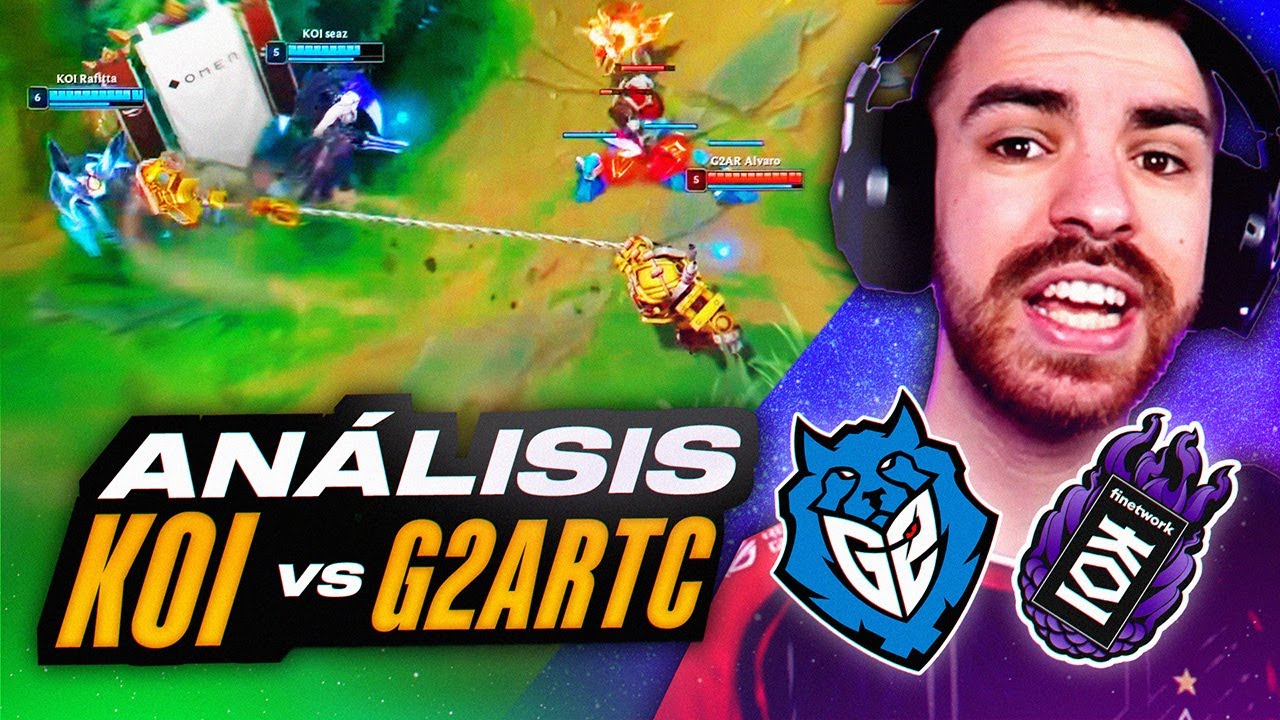 😳 &iquest;DUELO DE COMPOSICIONES? KOI vs G2ARTIC  AN&Aacute;LISIS *COMPLETO* DRAFT y JUGADAS