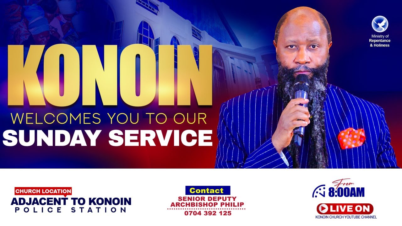KONOIN MAIN ALTAR SUNDAY WORSHIP SERVICE || AUGUST 31ST 2025