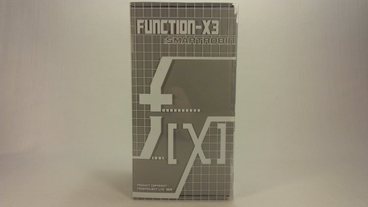 Transformers Smart Robin (FansProject - Function X-3) Review
