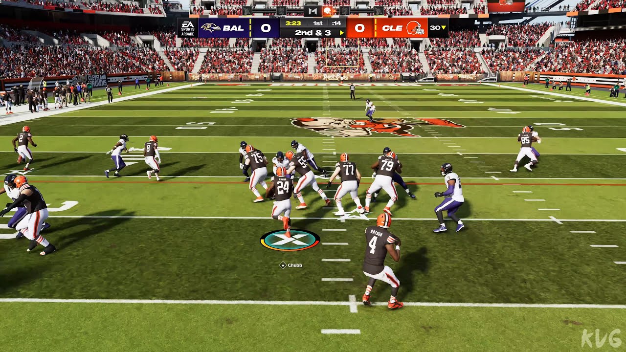 Madden NFL 24 - Baltimore Ravens vs Cleveland Browns - Gameplay (PS5 UHD) [4K60FPS]