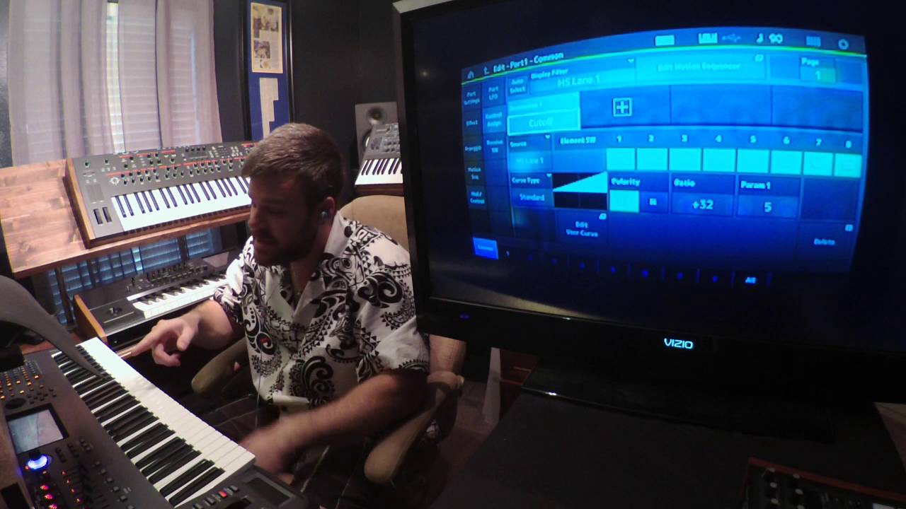 Yamaha Montage Tutorial 5 - Motion Control Sequencer 1