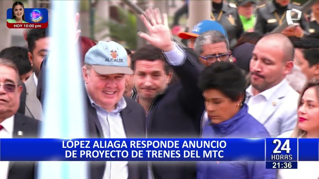 Rafael López Aliaga sobre tren Lima-Chosica: “El gran problema es la politización”