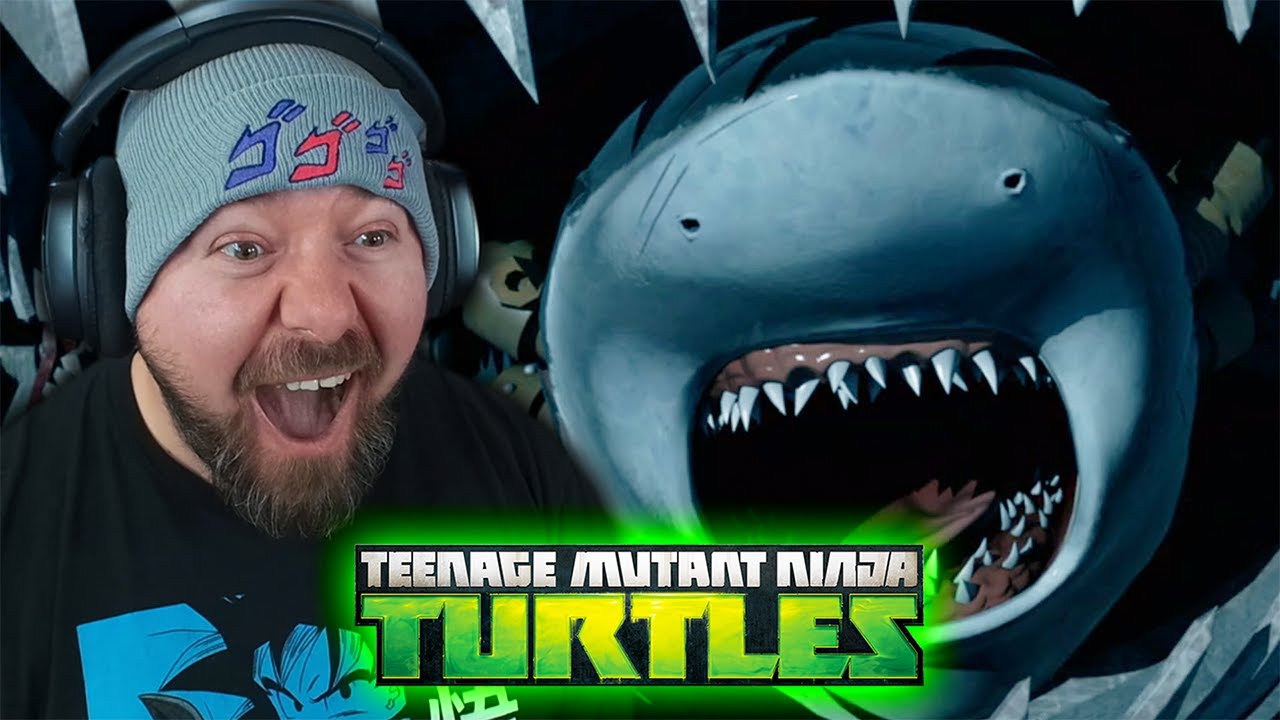 SPACE JAWS IS SO METAL!!! - Teenage Mutant Ninja Turtles 2012 Season 4 Episode 4 REACTION!