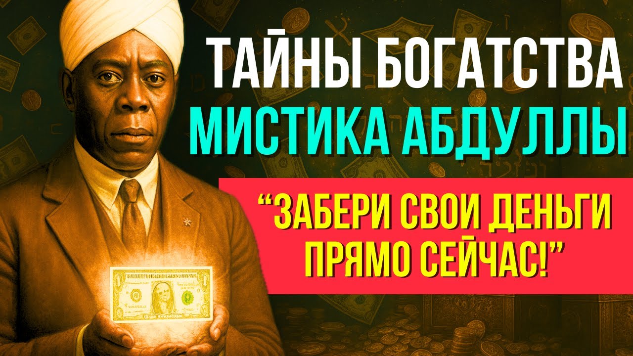 Посвящение НЕВИЛЛА ГОДДАРДА в ТАЙНЫ БОГАТСТВА от Мистика АБДУЛЛЫ